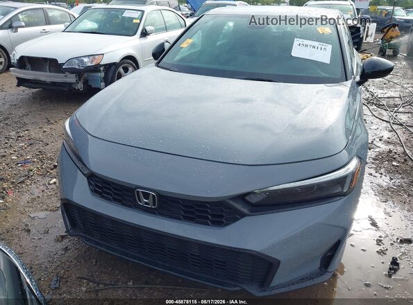 19XFL2H82SE023877 2025 HONDA CIVIC Gray Vista frontal