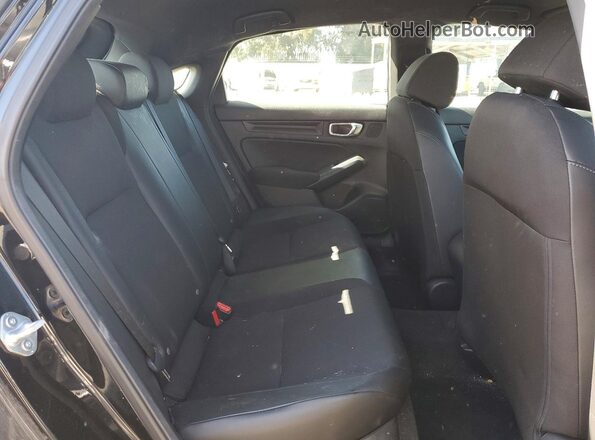 19XFL2H82SE025483 2025 HONDA CIVIC Black Rear seats view