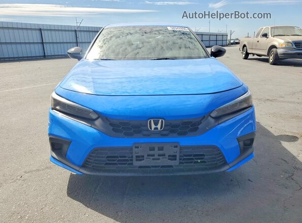 19XFL2H83NE006378 2022 HONDA CIVIC Blue წინა ხედი