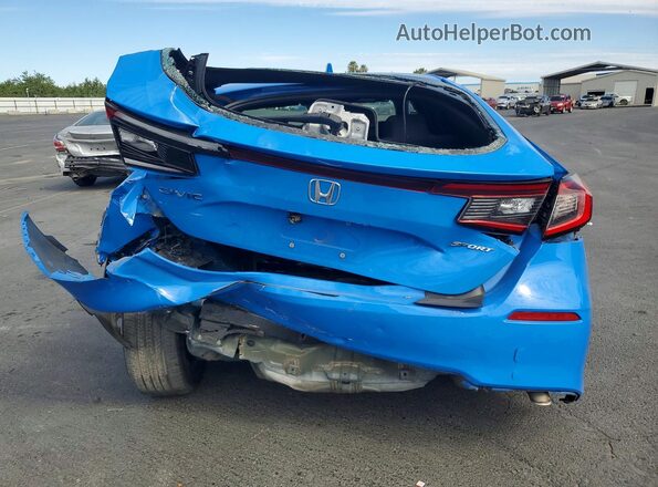 19XFL2H83NE006378 2022 HONDA CIVIC Blue უკანა ხედი