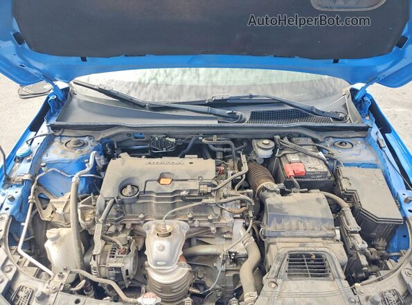 19XFL2H83NE006378 2022 HONDA CIVIC Blue უკანა სალონის ხედი