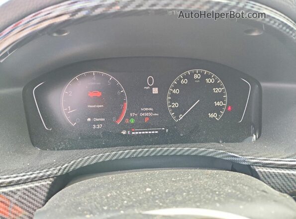 19XFL2H83NE008809 2022 HONDA CIVIC Blue Instrument cluster view