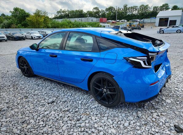 19XFL2H83NE008809 2022 HONDA CIVIC Blue Rear left