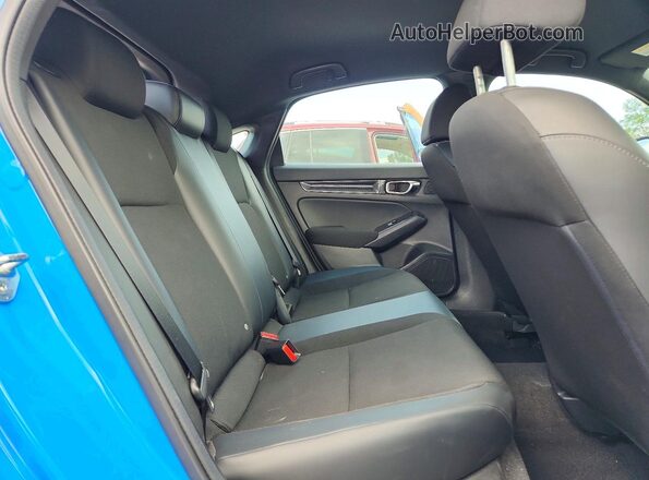 19XFL2H83NE008809 2022 HONDA CIVIC Blue Rear seats view
