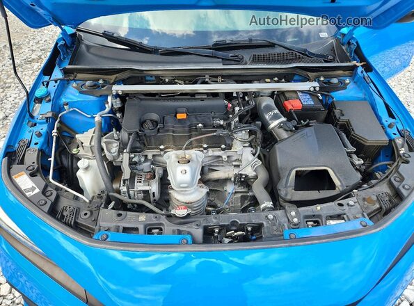 19XFL2H83NE008809 2022 HONDA CIVIC Blue Rear interior view