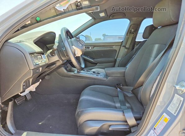 19XFL2H83NE016070 2022 HONDA CIVIC Gray Front interior view