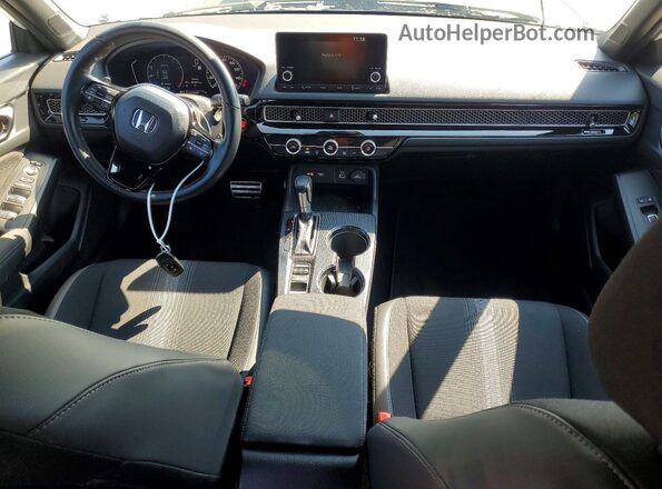 19XFL2H83PE002575 2023 HONDA CIVIC White Առջևի վահանակի տեսք