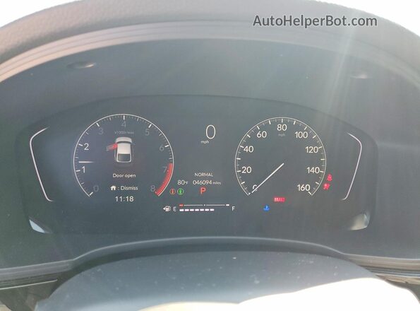 19XFL2H83PE002575 2023 HONDA CIVIC White Սարքավորումների վահանակի տեսք