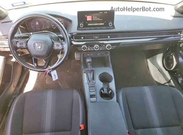 19XFL2H83PE005654 2023 HONDA CIVIC Черный Вид панели приборов