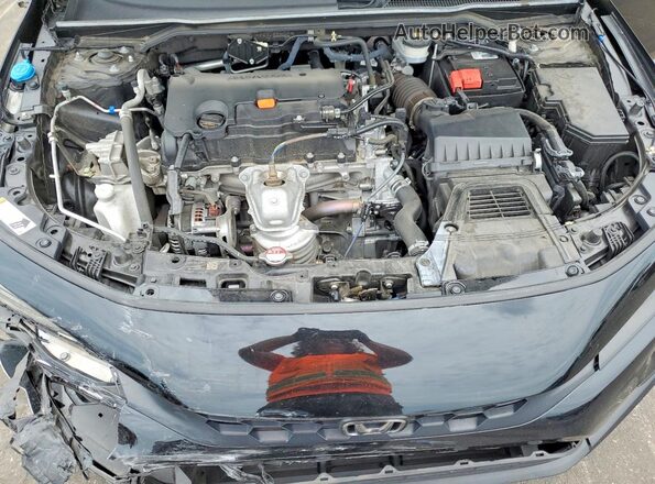 19XFL2H83PE011308 2023 HONDA CIVIC Black Rear interior view