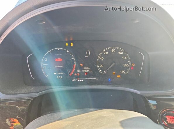 19XFL2H83PE016671 2023 HONDA CIVIC Blue Vista del cuadro de instrumentos