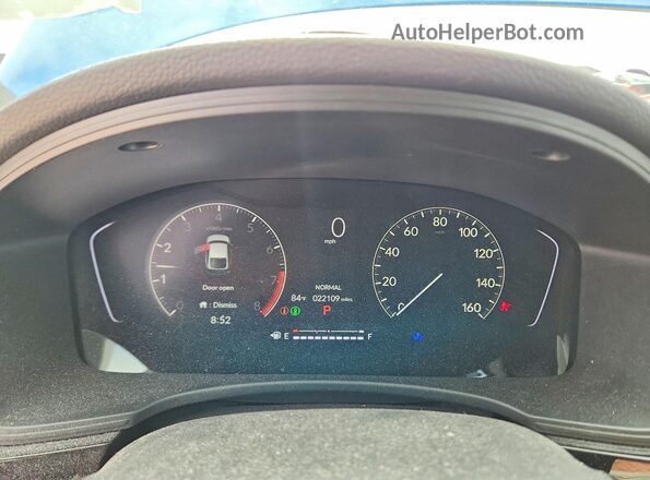 19XFL2H83RE028046 2024 HONDA CIVIC Blue Vista del cuadro de instrumentos