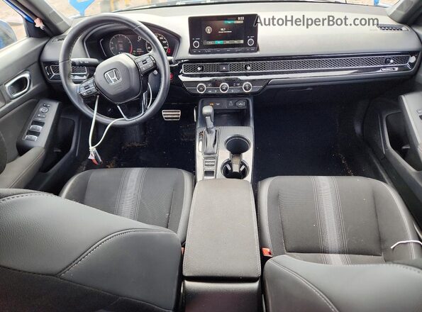 19XFL2H83RE028046 2024 HONDA CIVIC Blue Vista del salpicadero
