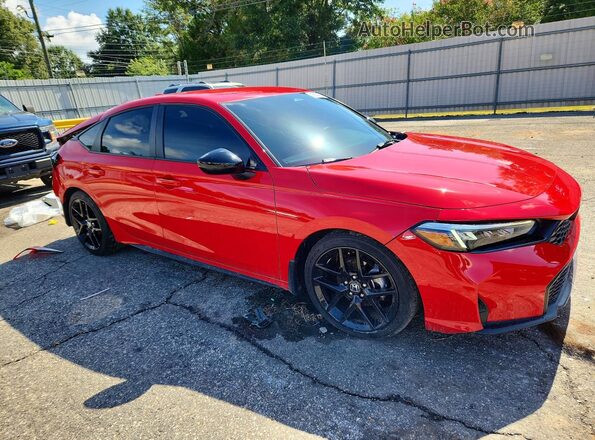 19XFL2H83SE015853 2025 HONDA CIVIC Red წინა მარჯვენა