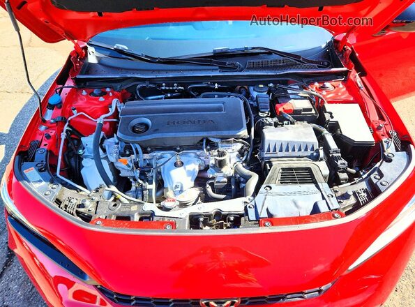 19XFL2H83SE015853 2025 HONDA CIVIC Red უკანა სალონის ხედი