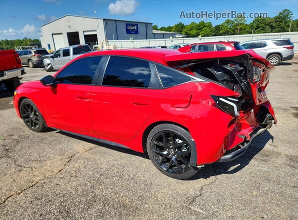 19XFL2H83SE015853 2025 HONDA CIVIC Red უკანა მარცხენა
