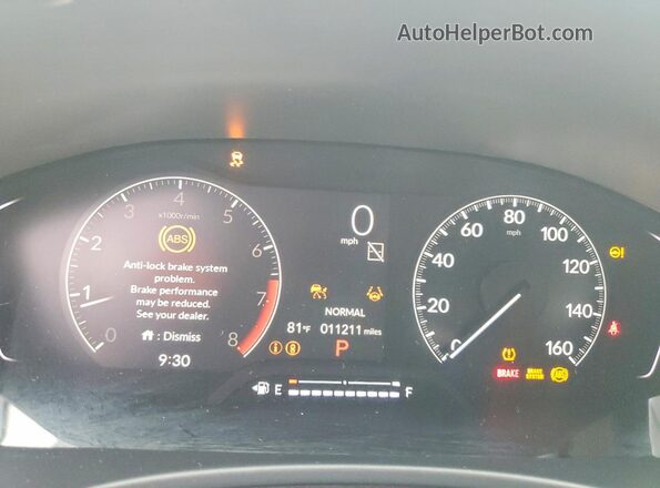 19XFL2H83SE020602 2025 HONDA CIVIC White Սարքավորումների վահանակի տեսք