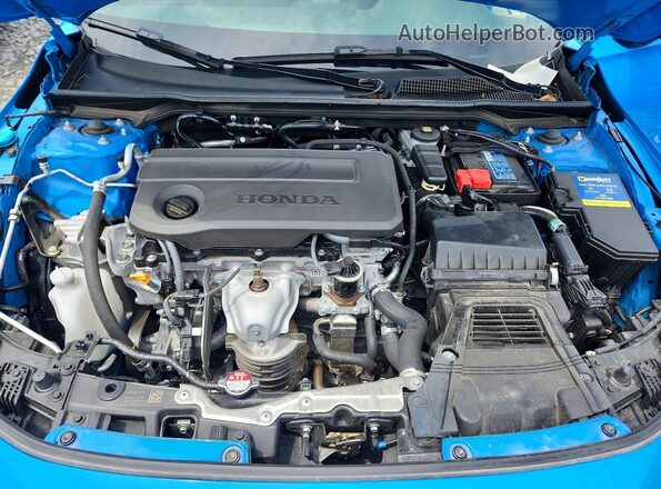 19XFL2H83SE028425 2025 HONDA CIVIC Blue Widok wnętrza z tyłu