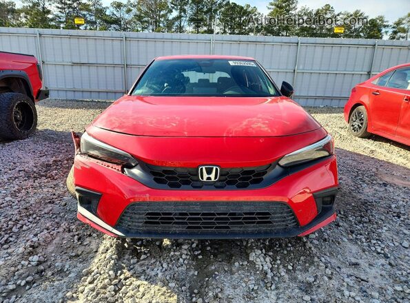19XFL2H84NE014585 2022 HONDA CIVIC Red Вид спереду