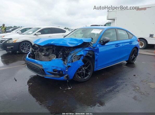 19XFL2H84NE014733 2022 HONDA CIVIC Blue Przód lewy