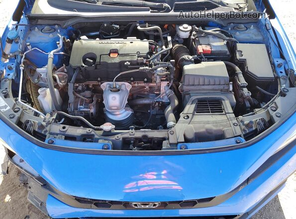 19XFL2H84RE038102 2024 HONDA CIVIC Blue უკანა სალონის ხედი
