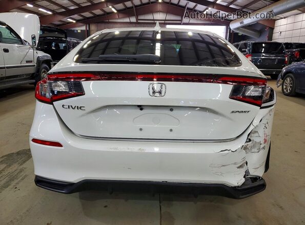 19XFL2H84RE042554 2024 HONDA CIVIC White Вид ззаду