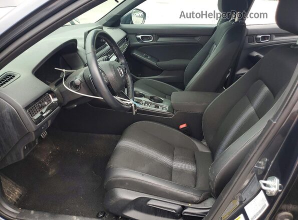 19XFL2H84SE019135 2025 HONDA CIVIC Black Widok wnętrza z przodu
