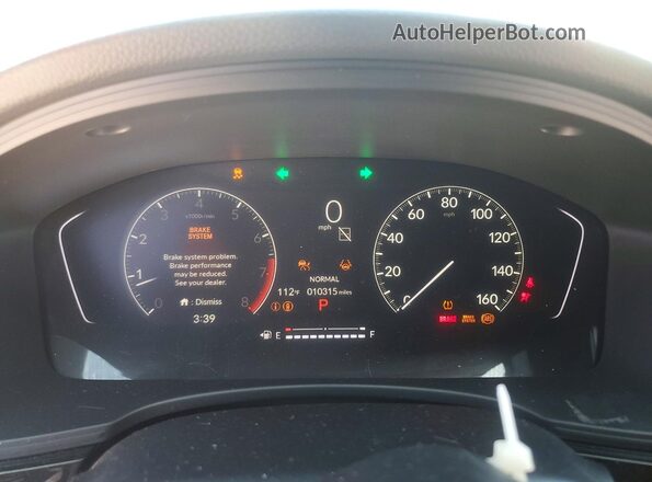 19XFL2H84SE035609 2025 HONDA CIVIC White Սարքավորումների վահանակի տեսք