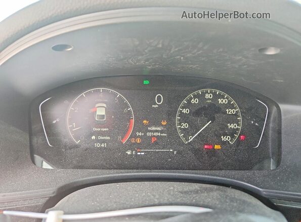 19XFL2H84SE036694 2025 HONDA CIVIC Black ხელსაწყოთა პანელის ხედი