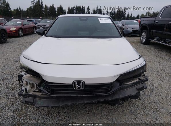 19XFL2H85NE008200 2022 HONDA CIVIC White Vista del cuadro de instrumentos