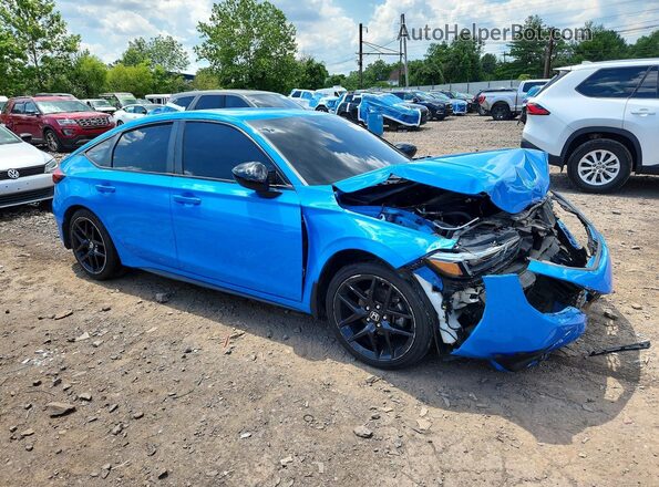 19XFL2H85NE018306 2022 HONDA CIVIC Blue წინა მარჯვენა