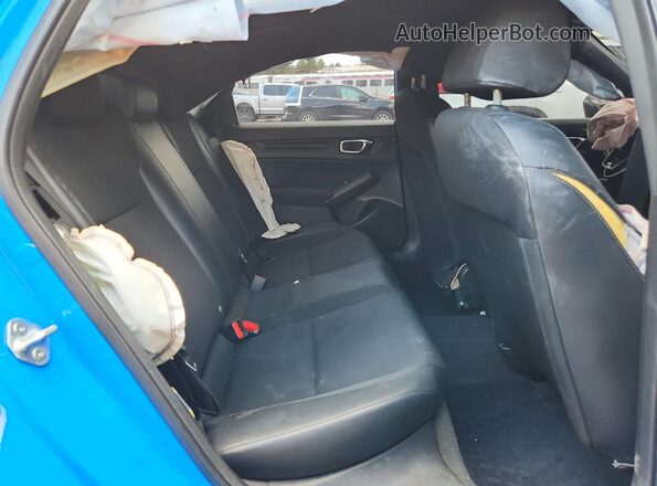 19XFL2H85NE018306 2022 HONDA CIVIC Blue უკანა სავარძლების ხედი