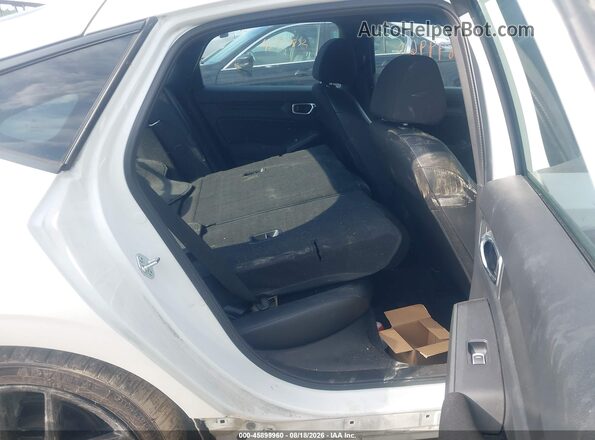 19XFL2H85NE020122 2022 HONDA CIVIC White Вид наклейки з VIN-кодом