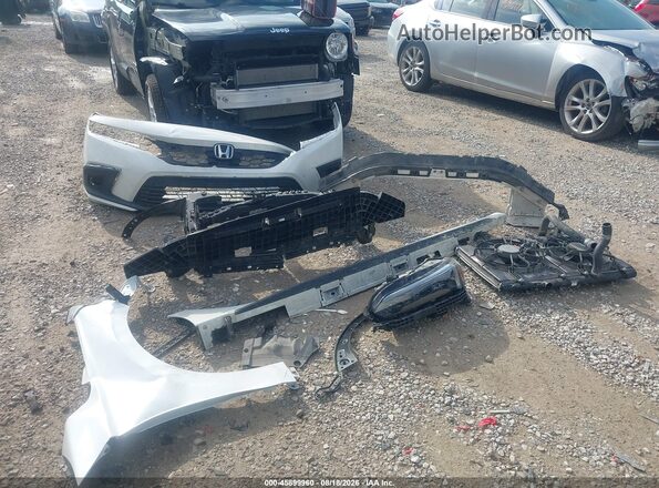 19XFL2H85NE020122 2022 HONDA CIVIC White Вид щитка приладів