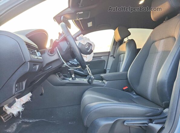 19XFL2H85PE007289 2023 HONDA CIVIC Gray Widok wnętrza z przodu