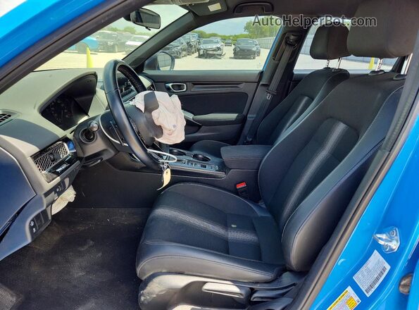19XFL2H85PE020379 2023 HONDA CIVIC Blue წინა სალონის ხედი