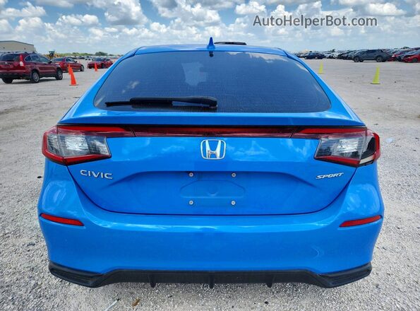 19XFL2H85PE020379 2023 HONDA CIVIC Blue უკანა ხედი