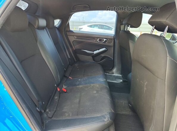 19XFL2H85PE020379 2023 HONDA CIVIC Blue უკანა სავარძლების ხედი