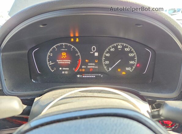 19XFL2H85SE007382 2025 HONDA CIVIC Угольный Вид щитка приборов
