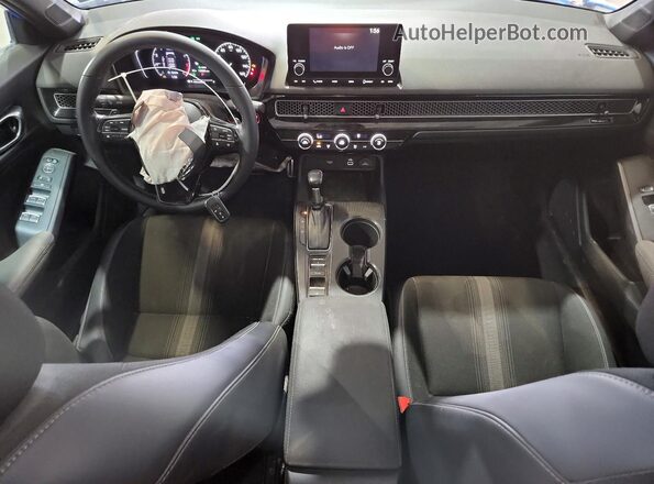 19XFL2H86NE005273 2022 HONDA CIVIC Blue წინა პანელის ხედი