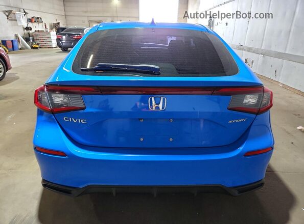 19XFL2H86NE005273 2022 HONDA CIVIC Blue უკანა ხედი