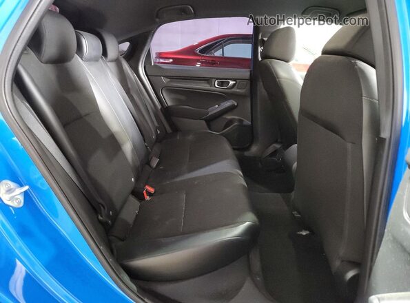 19XFL2H86NE005273 2022 HONDA CIVIC Blue უკანა სავარძლების ხედი