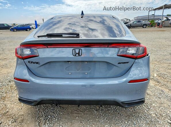 19XFL2H86NE018802 2022 HONDA CIVIC Синий Вид сзади