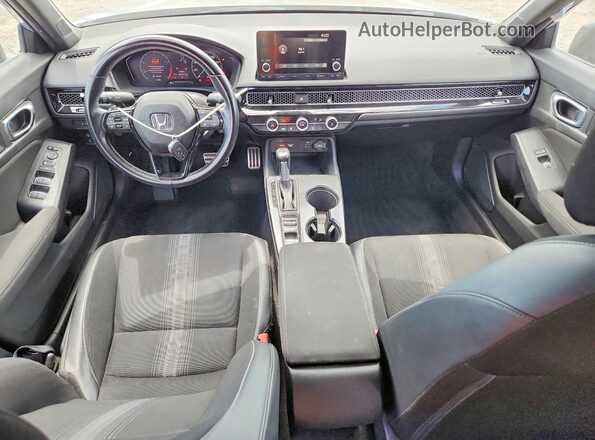 19XFL2H86NE018802 2022 HONDA CIVIC Синий Вид панели приборов