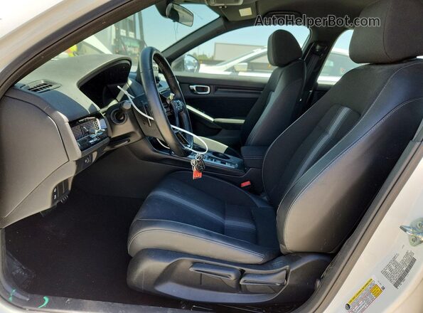 19XFL2H86PE001890 2023 HONDA CIVIC Белый Вид салона спереди