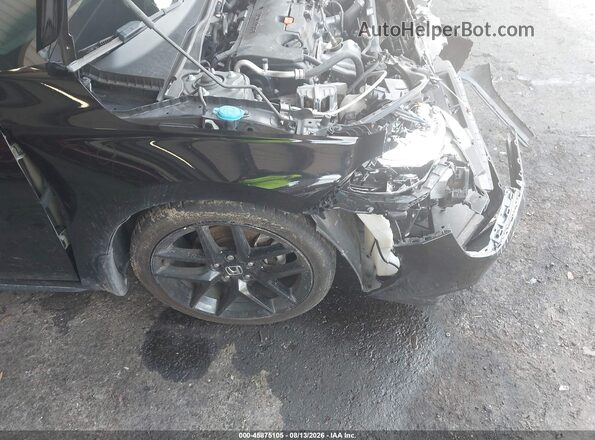 19XFL2H86RE027716 2024 HONDA CIVIC Black Դիմացի տեսք