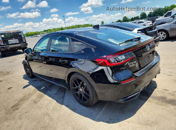 19XFL2H86RE036965 2024 HONDA CIVIC Black Հետևի ձախ