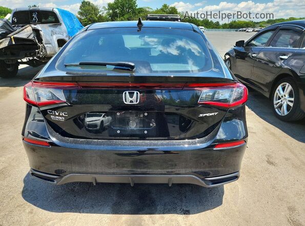 19XFL2H86RE036965 2024 HONDA CIVIC Black Հետևի տեսք