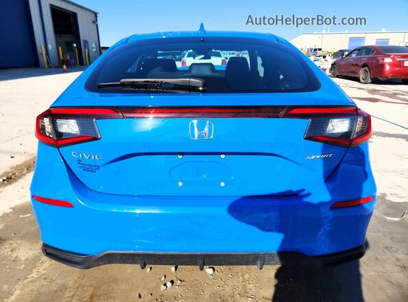 19XFL2H86SE006404 2025 HONDA CIVIC Blue Vista trasera
