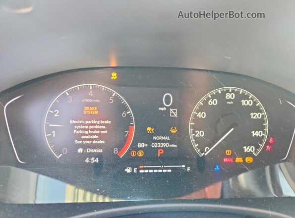 19XFL2H86SE006404 2025 HONDA CIVIC Blue Vista del cuadro de instrumentos